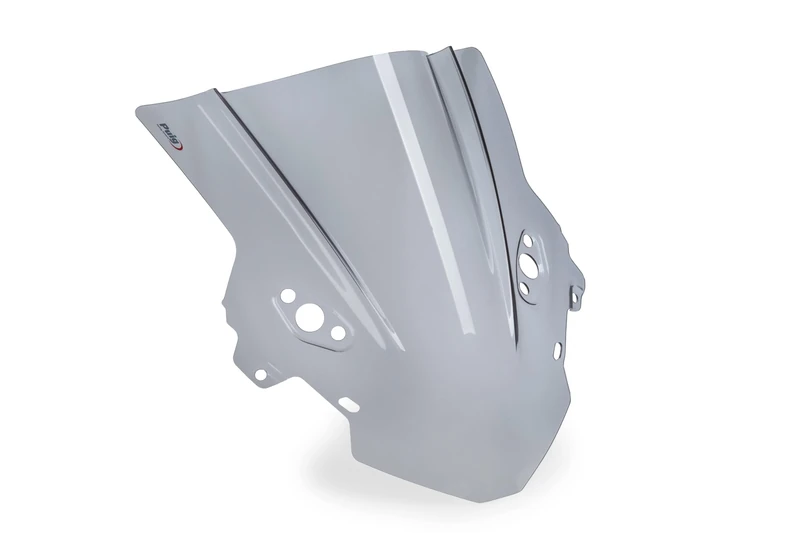 Puig 22731H Z-Racing Screen aerodynamic and sporty in 3 mm acrylic with double-height design and side channels improving protection and stability, Smoke