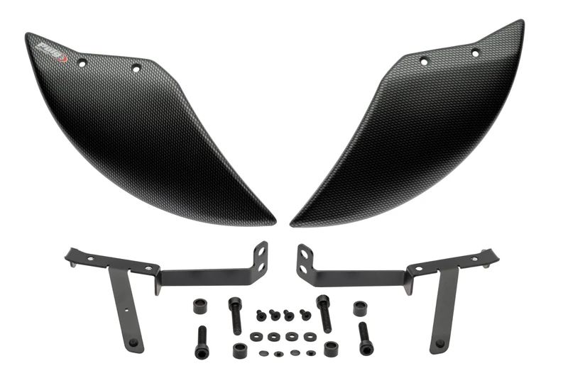 Puig 22797C Aero Wheel Deflector aerodynamic protection, Carbon