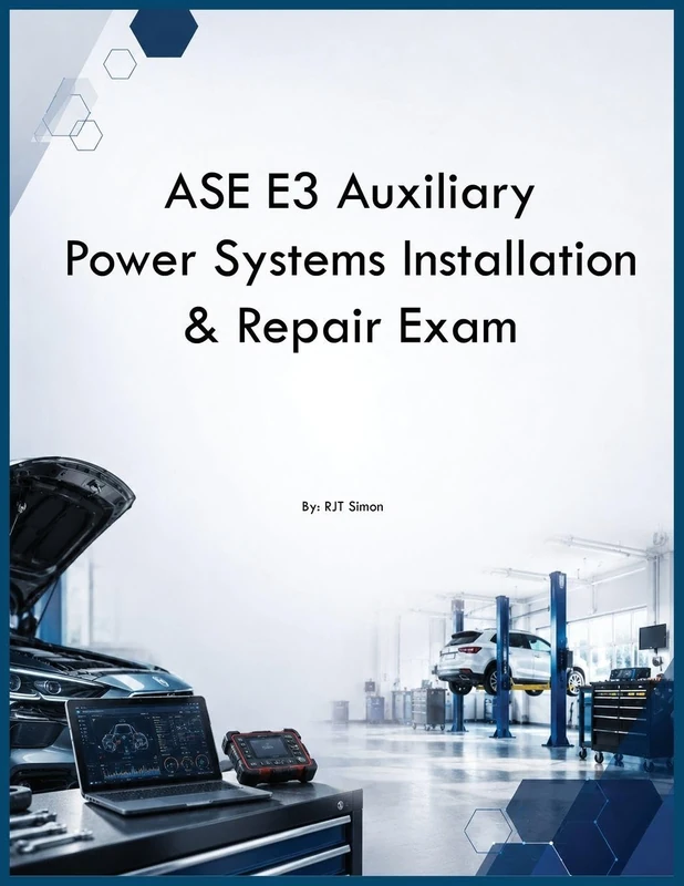 ASE E3 Auxiliary Power Systems Installation & Repair Exam - Image 1