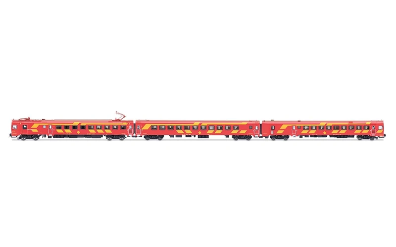 ARNOLD HN2616S RENFE, EMU class 444, red-yellow livery, ep. IV, with DCC Sound Decoder Railway Locomotive + Coaches