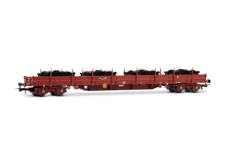 JOUEF HJ6308 SNCF, 4-axle stake wagon, Res type, loaded with Y25 bogies, ep. V Railway 1x Wagon