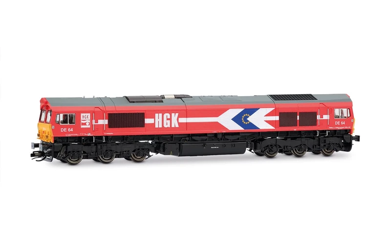ARNOLD HN9071 HGK, class 66 diesel-electric locomotive, red with yellow front, ep. V-VI Railway 1 x Electric Locomotive