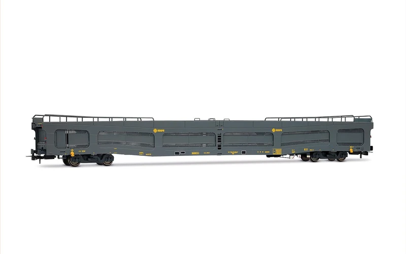 Electrotren HE4042 RENFE, DDMA autotransporter van, grey livery, with protective grills, period IV Railway 1 x Coach