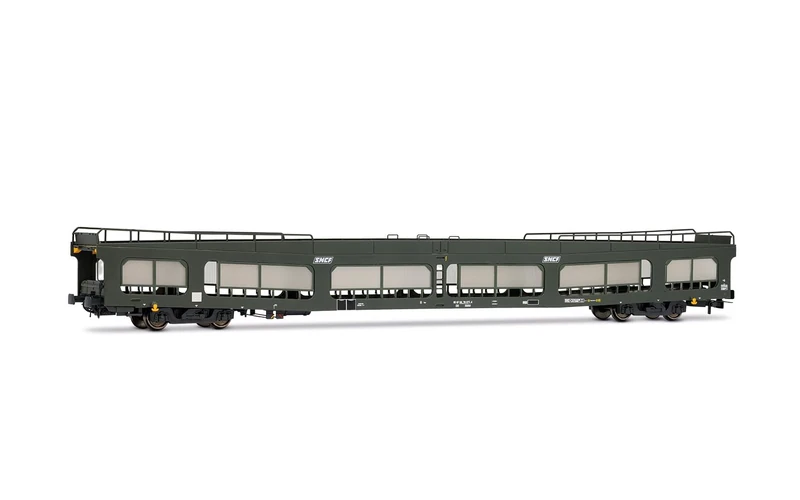 JOUEF HJ4209 SNCF, DD DEV 66 car transporter, protective lateral grills, green w. white Encadré logo, ep. IV-V Railway 1 x Coach