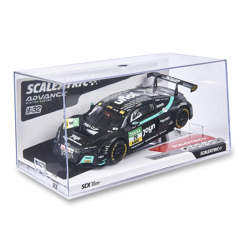 SCALEXTRIC - Advance Racing Vehicle - Slot Car - Scale 1:32 (Audi R8 LMS GT3 - R. Feller - Land Motorsport)