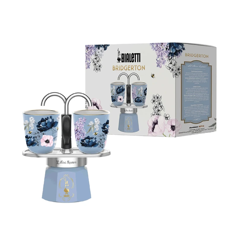 Bialetti Bridgerton Mini Express Set - 2 Ceramic Included - Not Induction