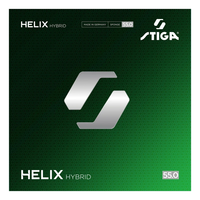 STIGA Table Tennis Rubber Helix Hybrid 55 Black 2,2 - Image 1