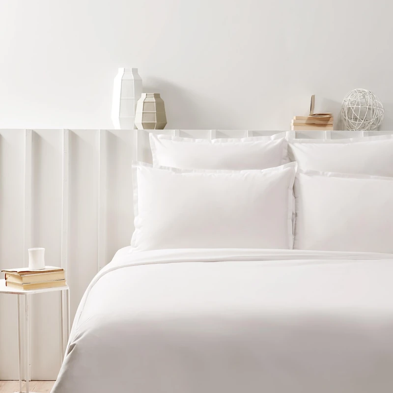 Jalla Duvet Cover 200 x 200 cm White – Comfort Cotton Duvet - Image 1