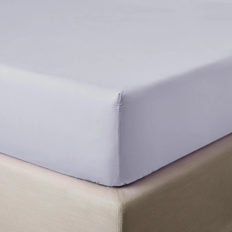 Jalla Feather Fitted Sheet 180 x 200 cm King Size Cotton