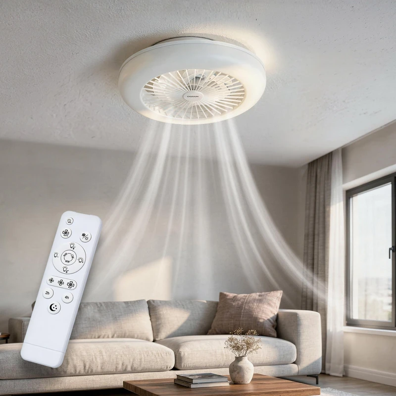 Osram Sudestada, White, 45 W, 4600 lm, 2700-6500 K Tunable White, 450 mm, Beam Angle 125°, Life 25000 h, IP20, dimmable, Remote Control Included
