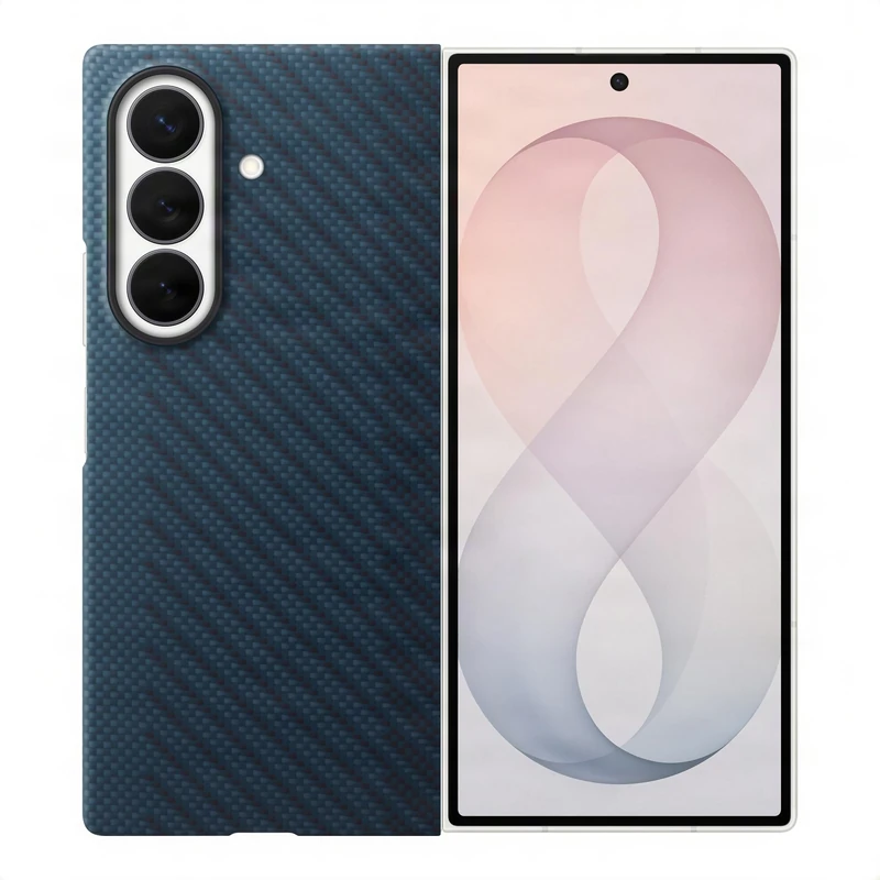 Samsung Official Carbon Magnet Case for Galaxy Z Fold8 Ultra Blue