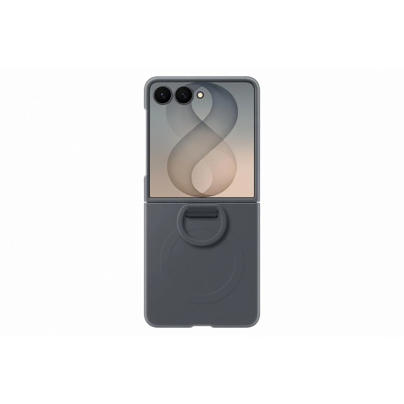 Samsung Official Silicone Ring Magnet Case for Galaxy Z Flip8 Graphite