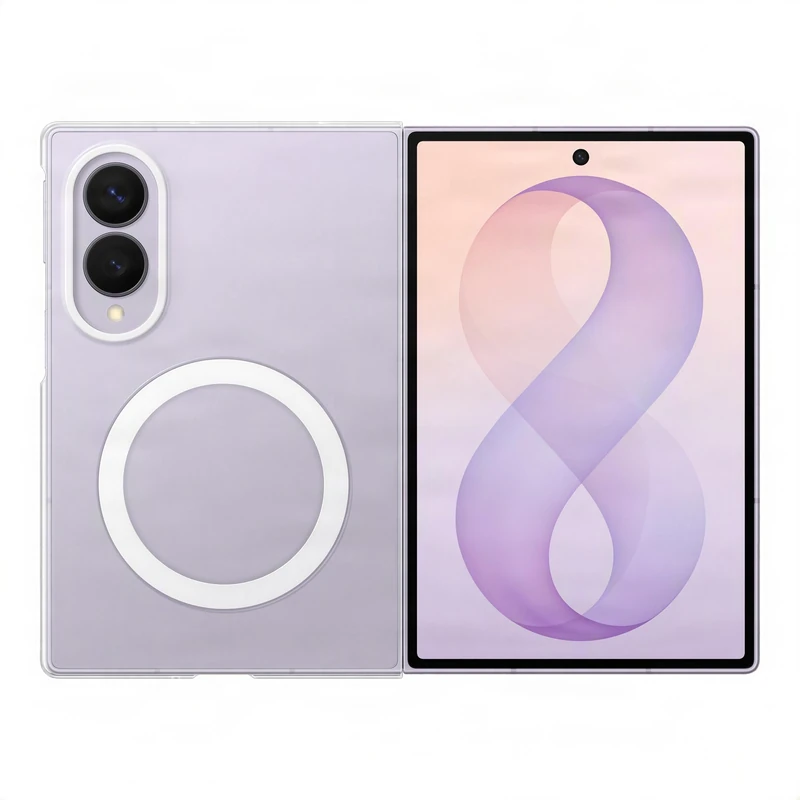 Samsung Official Clear Magnet Case for Galaxy Z Fold8 Transparent