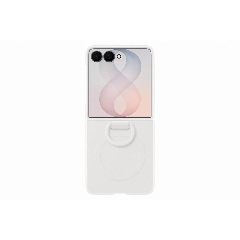 Samsung Official Silicone Ring Magnet Case for Galaxy Z B8 Cream