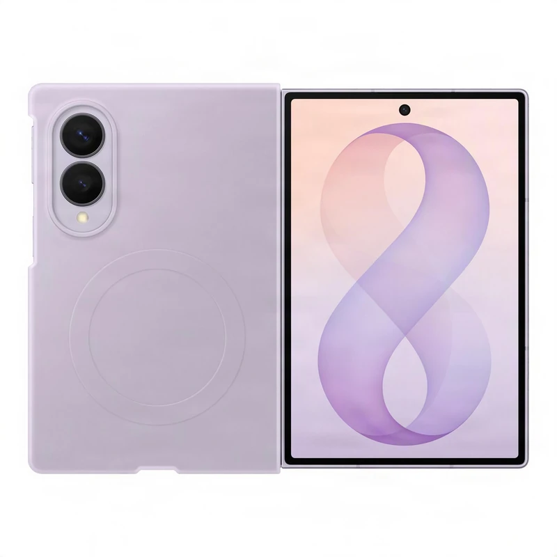 Samsung Official Silicone Magnet Case for Galaxy Z Fold8 Lavender