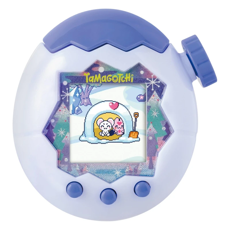 TAMAGOTCHI Paradise Digital White Glacier Shell | Evolved Electronic Pet Toy With Zooming Worlds | Bandai Tamagotchi Paradise Virtual Pets For Kids And Adults Make Fun Gifts For Girls And Boys