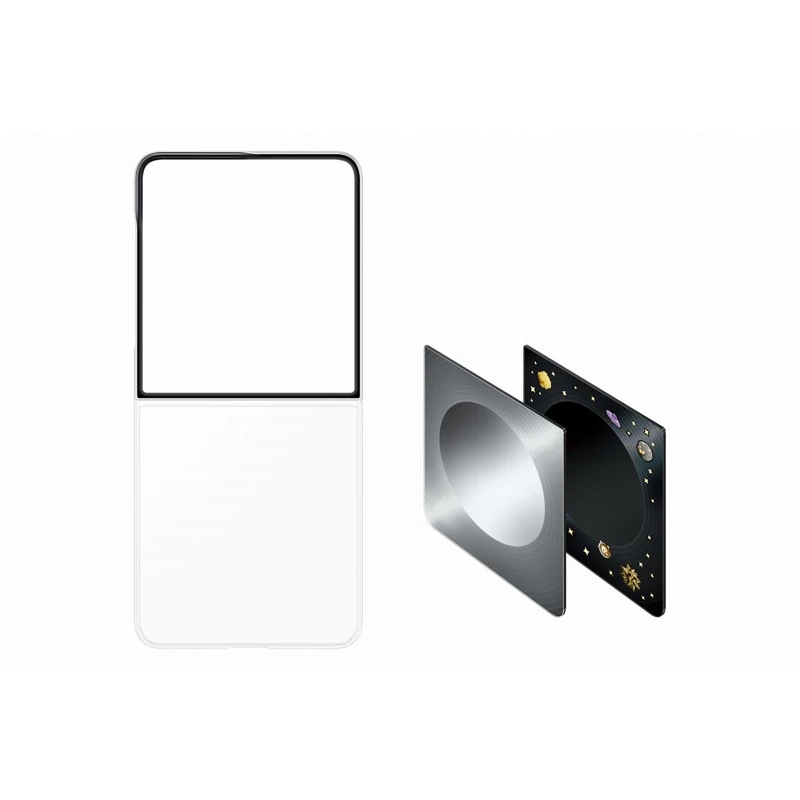 Samsung Official Flipsuit Case for Galaxy Z Flip8 Silver