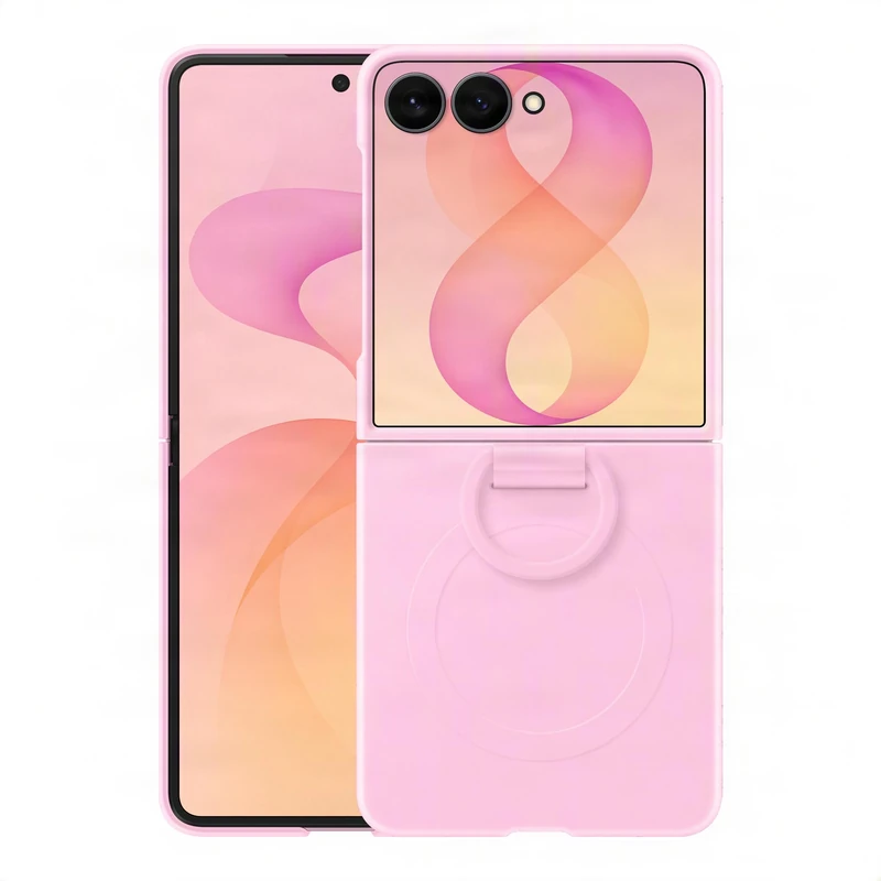 Samsung Official Silicone Ring Magnet Case for Galaxy Z Flip8 Pink