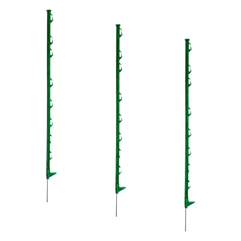 Kerbl Rutland Economy 84 cm Poly Post Green (10) (Pack of 3)