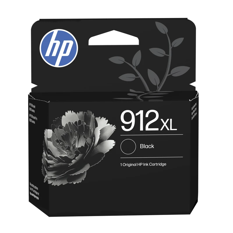 HP 912XL Black Original Ink Cartridge, High Yield