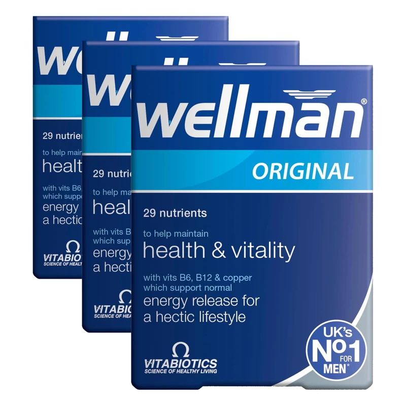 Wellman Multivitamin for Men (Pack of 3)