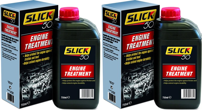 Slick-50 61399750 Engine Treatment 750ml (Pack of 2)