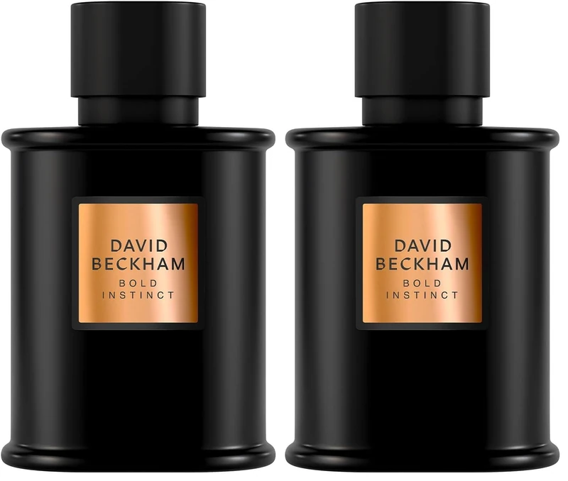 DAVID BECKHAM Bold Instinct - Eau de Parfum for Men - Aromatic Fragrance with Notes of Laurel Leaf, Nutmeg and Smoky Wood - Long Lasting - 75ml (Pack of 2) - Image 1