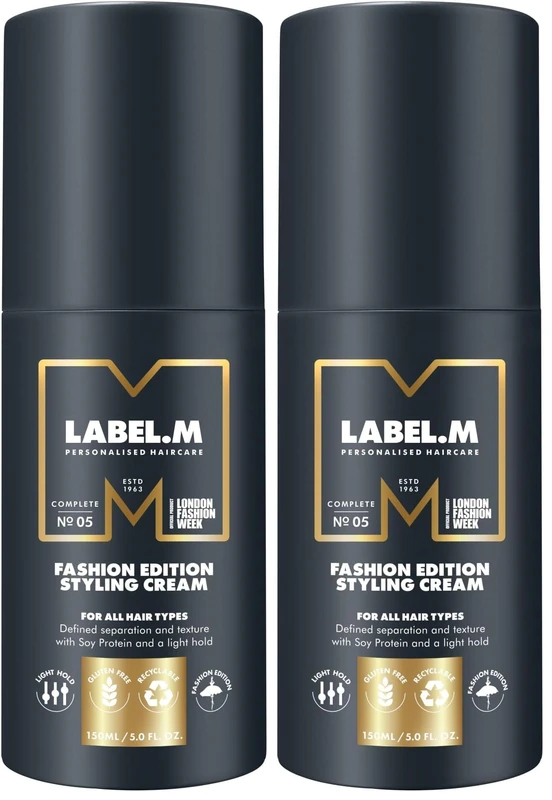 LABEL.M Fashion Edition Styling Cream 150ml (Pack of 2) - Image 1
