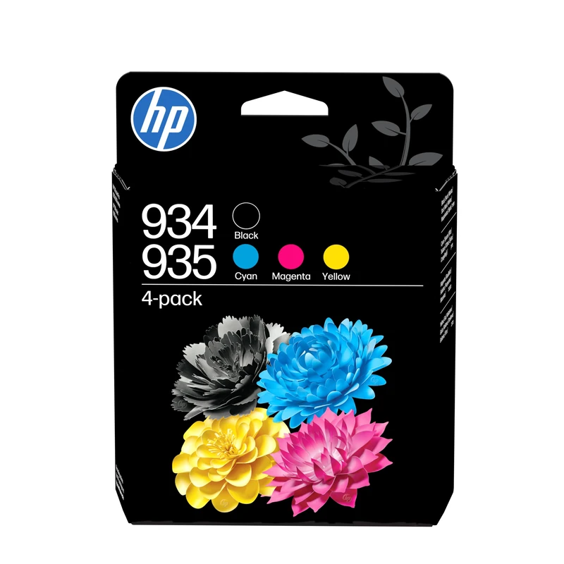 HP 935 4-Pack CMY(3)/934 Black Original Combo Ink Cartridge - Image 1