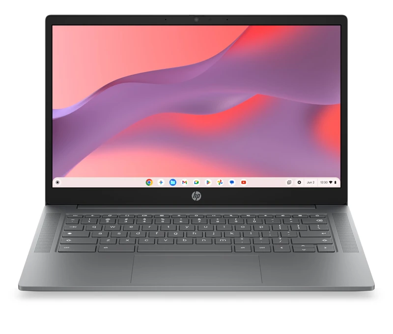 HP Chromebook Chromebook 14a-nm0009sax 14" 1366 x 768 pixels MediaTek 4GB 128GB UFS ChromeOS - Image 1