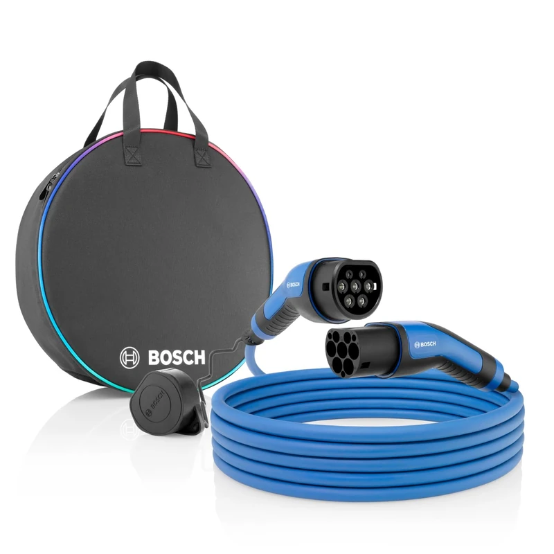 Bosch EV Charging Cable - Type 2 to Type 2, Mode 3-22kW, 32A, 7 Metres