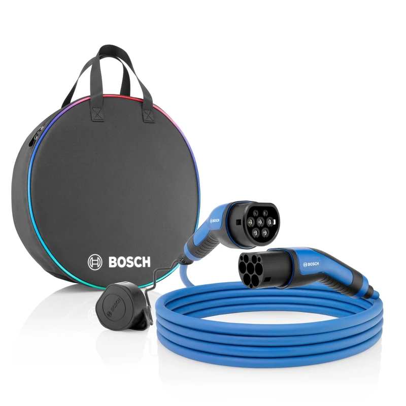 Bosch EV Charging Cable - Type 2 to Type 2, Mode 3-22kW, 32A, 5 Metres