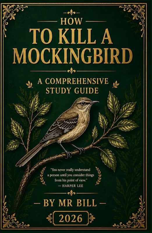 HOW TO KILL A MOCKINGBIRD: The Ultimate GCSE, IGCSE, IB & American High School Study Guide/Student workbook/Teacher's notes to Themes • Quotes • ... Analysis • Exam Skills (Student Guides) - Image 1
