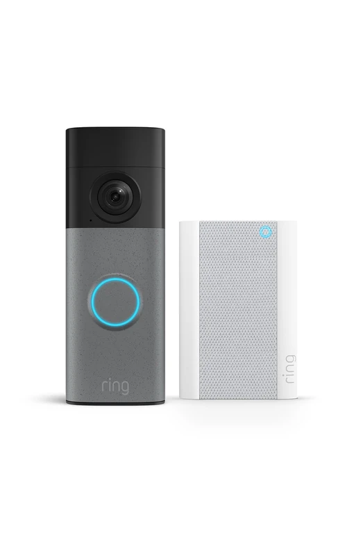 Ring Bundle: Battery Video Doorbell (Newest Gen) Retinal 2K & 6x Zoom + Chime Pro | Wireless | Night Vision | Wi-Fi Extender | Alexa | 30-day free trial of Ring Subscription Plan