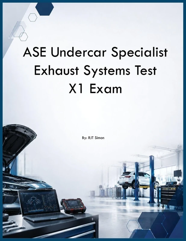 ASE Undercar Specialist Exhaust Systems Test X1 Exam - Image 1