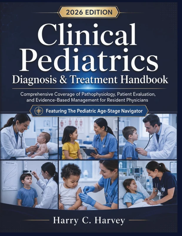 Clinical Pediatrics Diagnosis & Treatment Handbook: Comprehensive Coverage of Pathophysiology, Patient Evaluation, and Evidence-Based Management for Resident Physicians