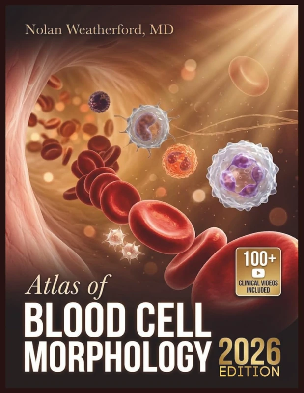 ATLAS OF BLOOD CELL MORPHOLOGY: A Visual Guide to Peripheral Smear Identification, Hematologic Maturation, and Laboratory Diagnosis for Medical Science Students and Clinical Professionals - Image 1