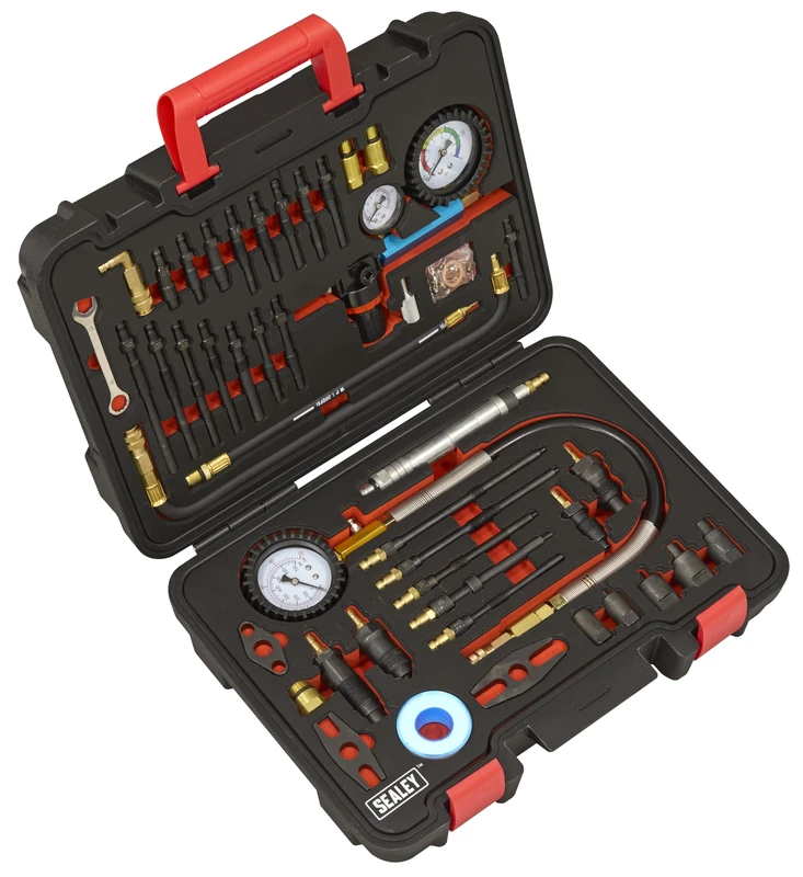 Sealey Diesel & Petrol Master Compression & Leakage Test Kit 46pc - VS567