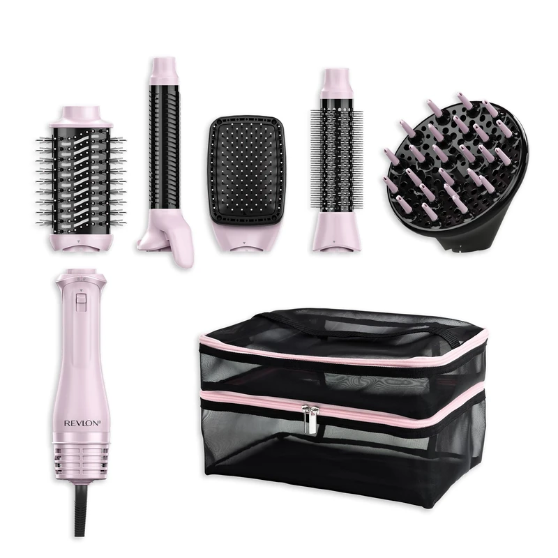 Revlon One‑Step 5-in1 Multi Air Styler Pink Titanium Edition