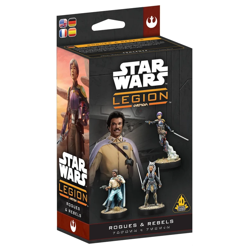 Asmodee | Star Wars: Legion - Rogues & Rebels Character Expansion | Miniatures Game | Ages 14+ | 2 Players | 90 Minutes Playing Time