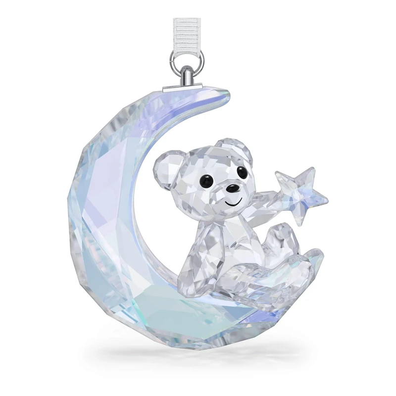 Swarovski Kris Bear Moon Ornament