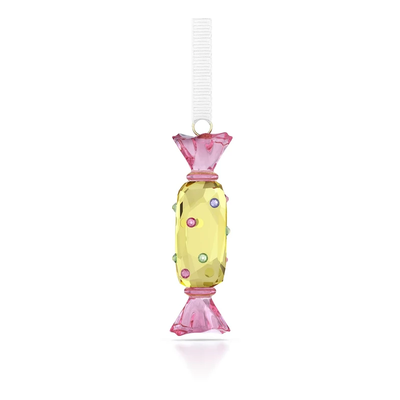 Swarovski Holiday Cheers Dulcis Candy Ornament, Yellow