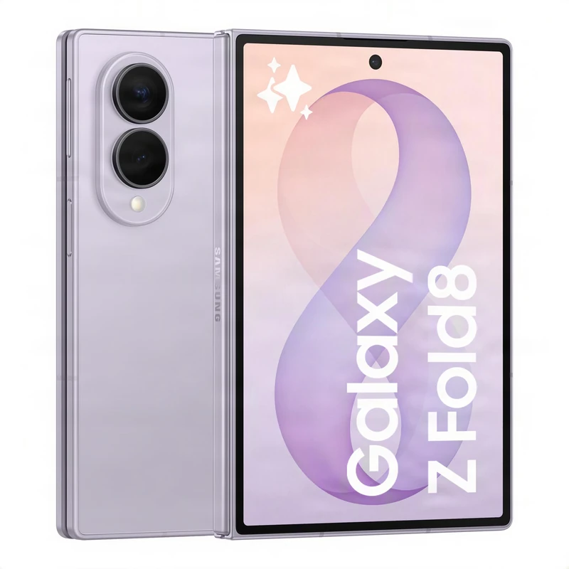 Samsung Galaxy Z Fold8 Smartphone, 256GB Storage, 12GB Memory, Lavender