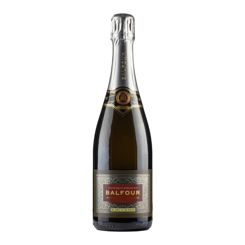 Balfour Blanc de Blancs 2018 English Sparkling Wine - 100% Chardonnay, Made in Kent - 75cl - Award-Winning English Fizz - Premium Celebration Gift