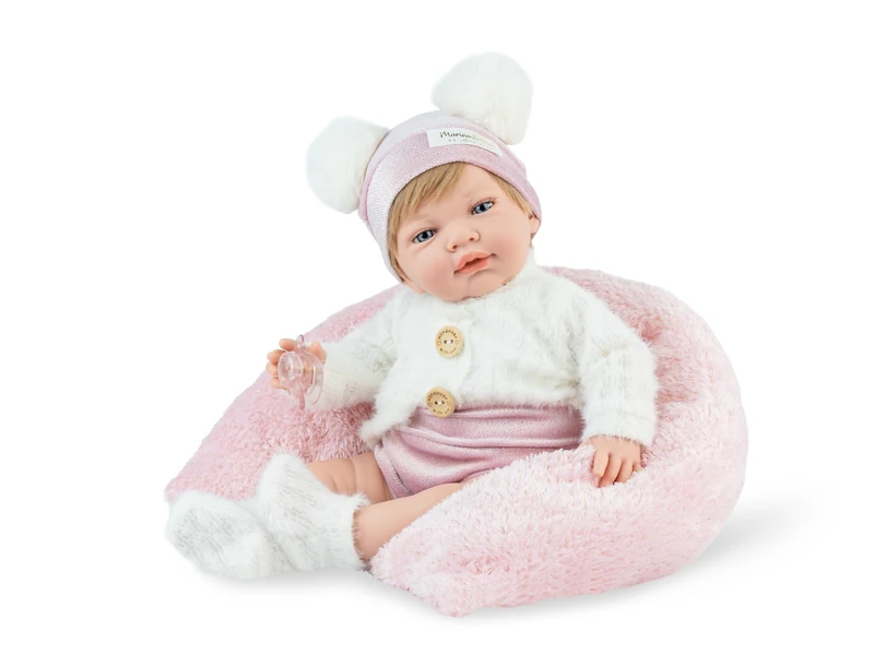 Reborn Sweet Baby Angora Weighted Case with Articulated Body