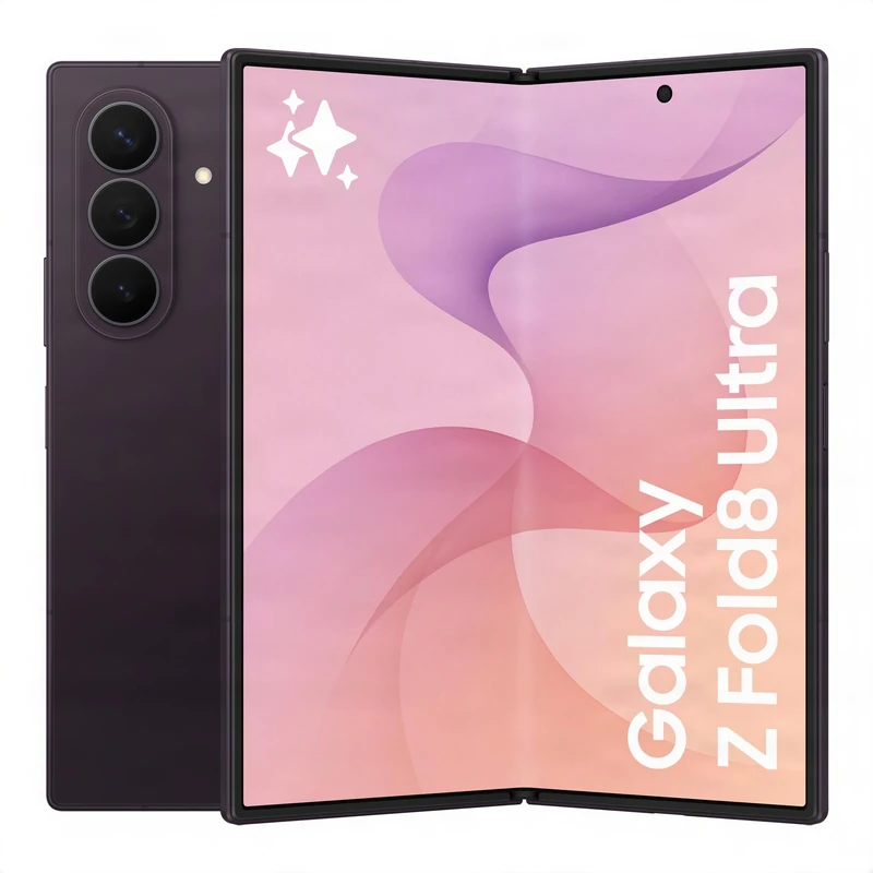 Samsung Galaxy Z Fold8 Ultra Smartphone, 256GB Storage, Violet Shadow