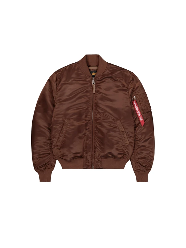 Alpha Industries Men's MA-1 VF Vintage Fit 59 Bomber Jacket, Powder Brown, XXL