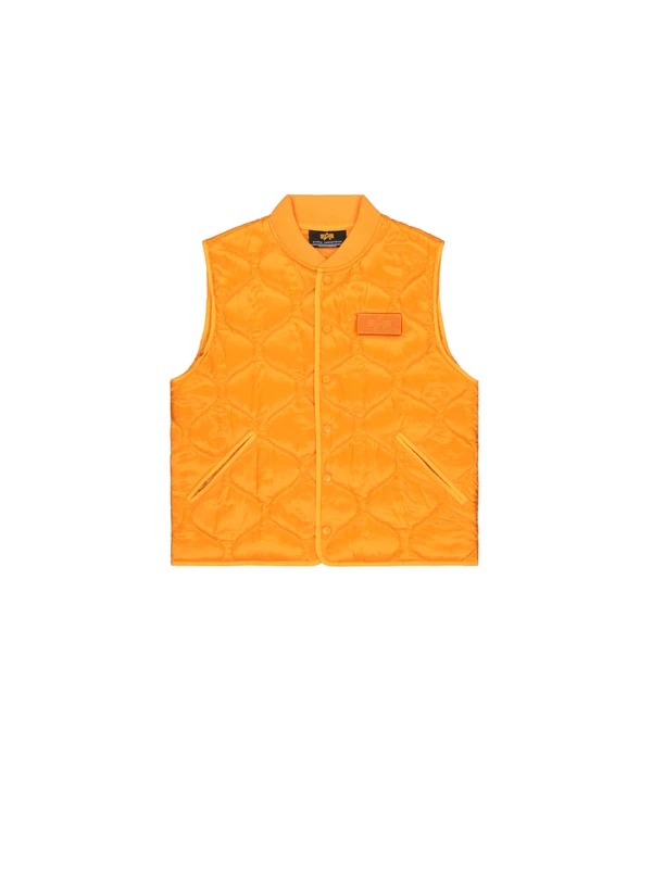 Alpha Industries Men's Q-1 Vest, Alpha Orange, XL