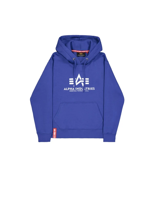 Alpha Industries Men's Basic BL Hoodie, Galactic Blue, XXL