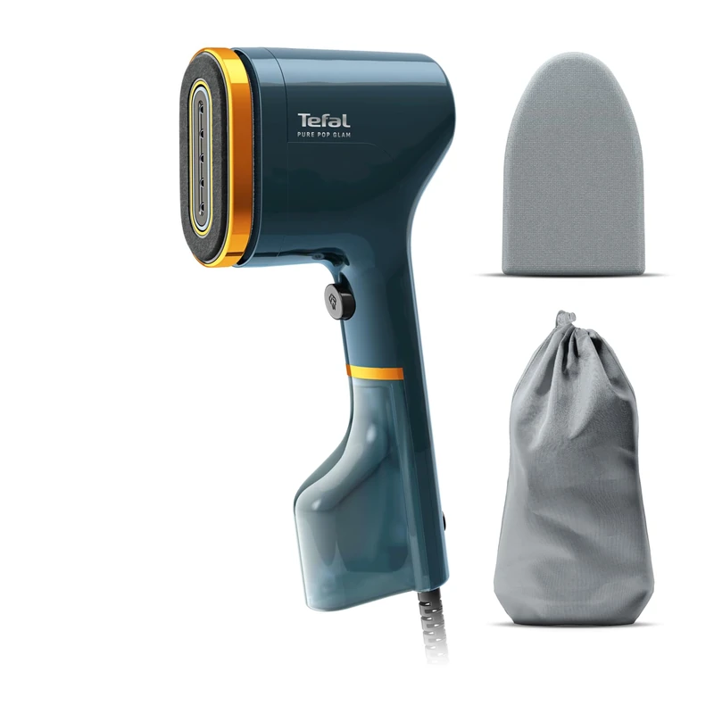 Tefal Pure Pop Glam Garment Steamer – Quick, Easy, Perfect for Travel, 15 Second Heat-Up, 20g/min Steam, DT2050G0 - Image 1